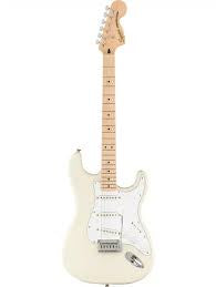 Fender Squier Affinity Series Stratocaster Electric Guitar Olympic White