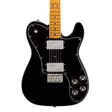Fender American Vintage II 1975 Telecaster® Deluxe, Maple Fingerboard, Black