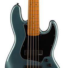 Squier Contemporary Active Jazz Bass HH V - Gunmetal Metallic