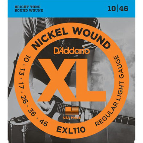 D'Addario EXL110 10-46 Electric Guitar Strings