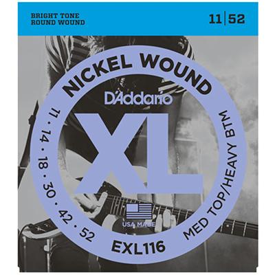 D'Addario EXL116 11-52 Electric Guitar Strings