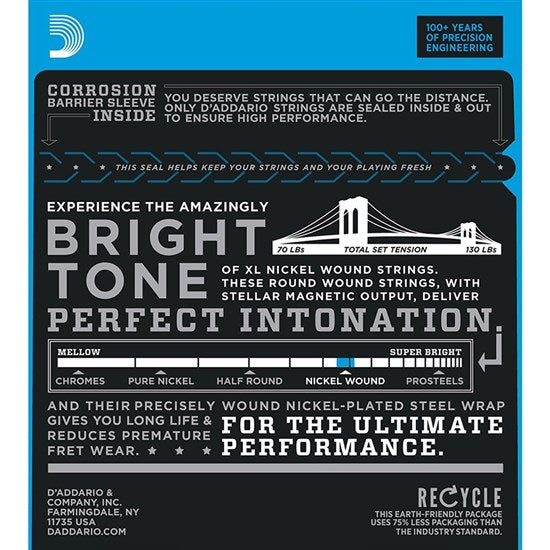 D'Addario EXL148 Electric Guitar Strings