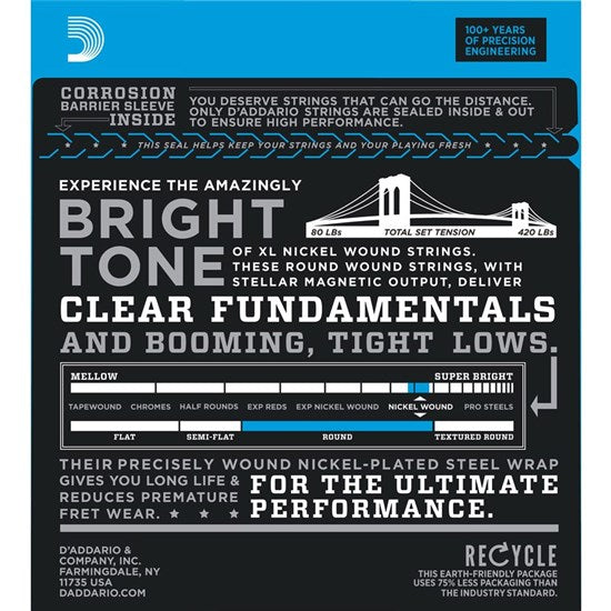 D'Addario EXL170 Bass Strings