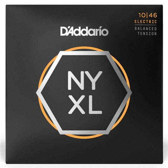 D'Addario NYXL 3-Pack 10-46 Electric Guitar Strings