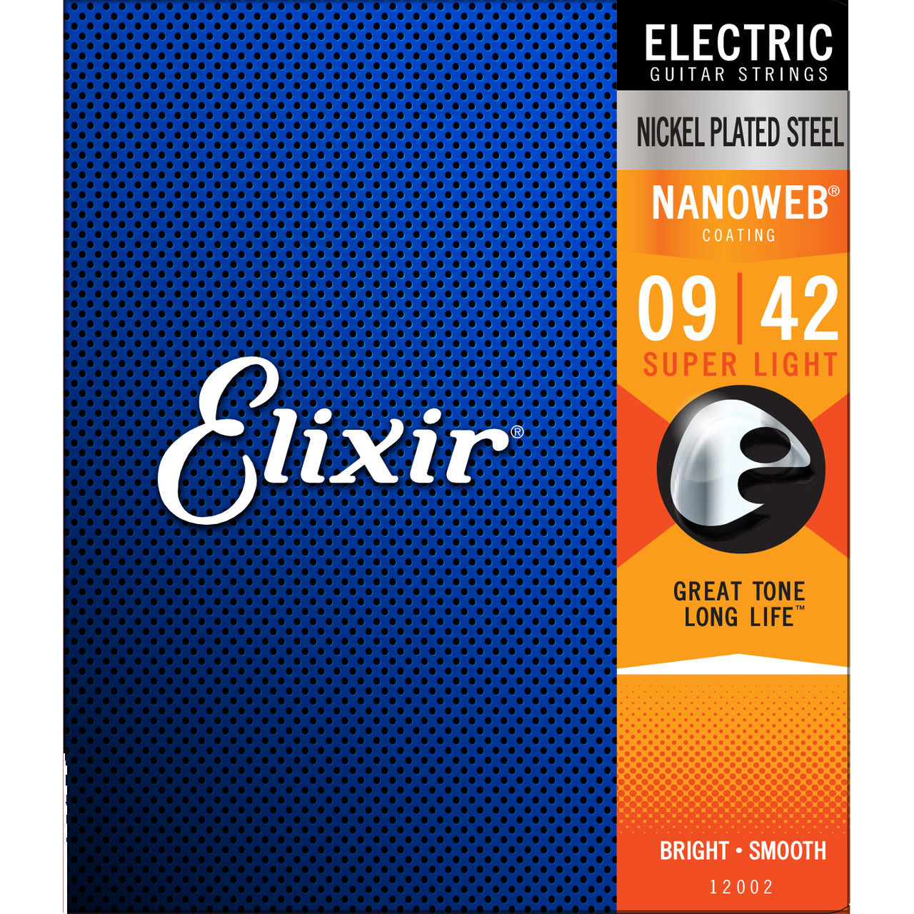 Elixir Nanoweb 9-42 Electric Guitar Strings