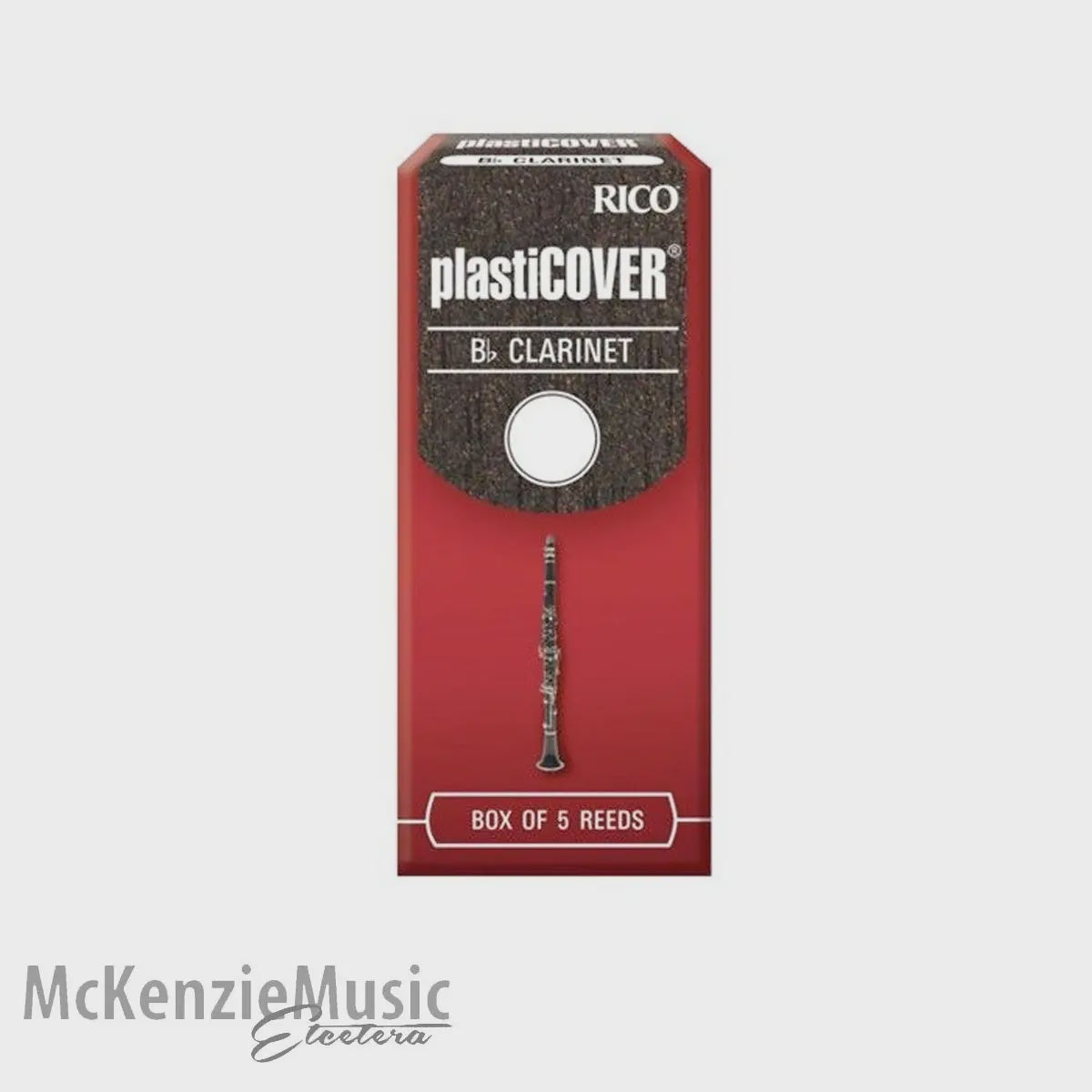RICO PLASTICOVER Bb CLARINET REED - 1.5