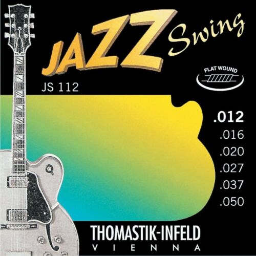 Thomastik-Infeld JS112 12-50 Jazz Swing Flatwound Guitar Strings