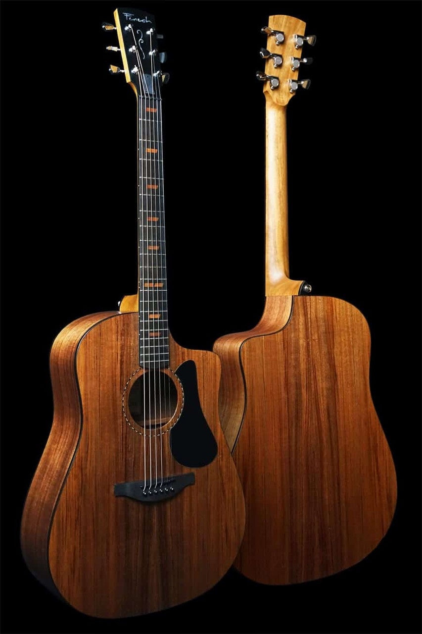 Fenech VT Hardwood Series D78 Cutaway All Blackwood