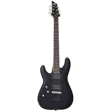 Schecter C6 Deluxe Left Handed Electric Guitar - Satin Black