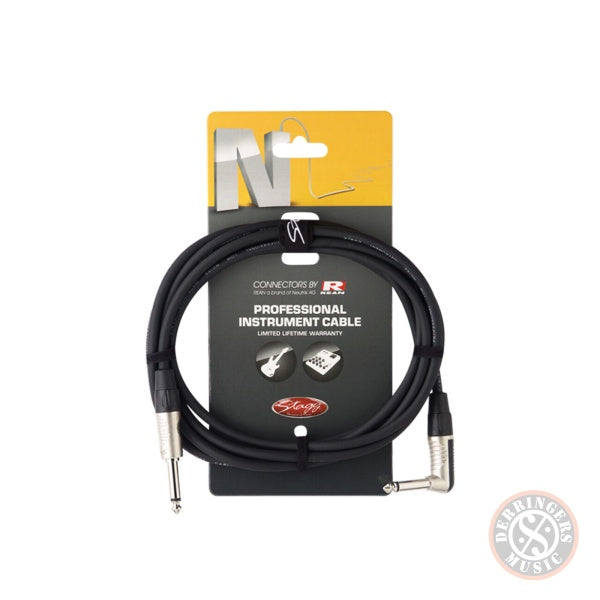 Stagg Guitar Cable 10ft Ang/Straight