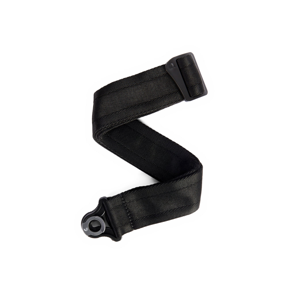 D'Addario 50mm Auto Lock Blk Strap
