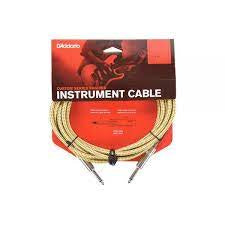 D'Addario Custom Series Tweed 20ft Braided Cable