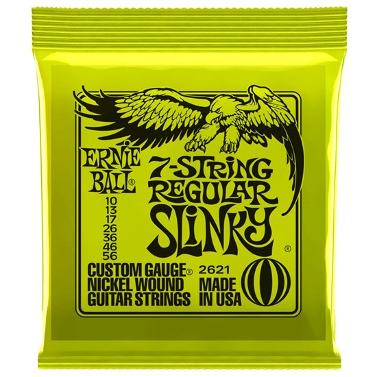 Ernie Ball 7 String 10-56 Regular Slinky Electric Guitar Strings