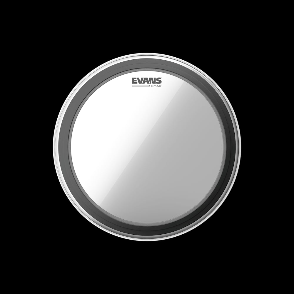 EVANS 22" EMAD BASS DRUM BATTER CLEAR