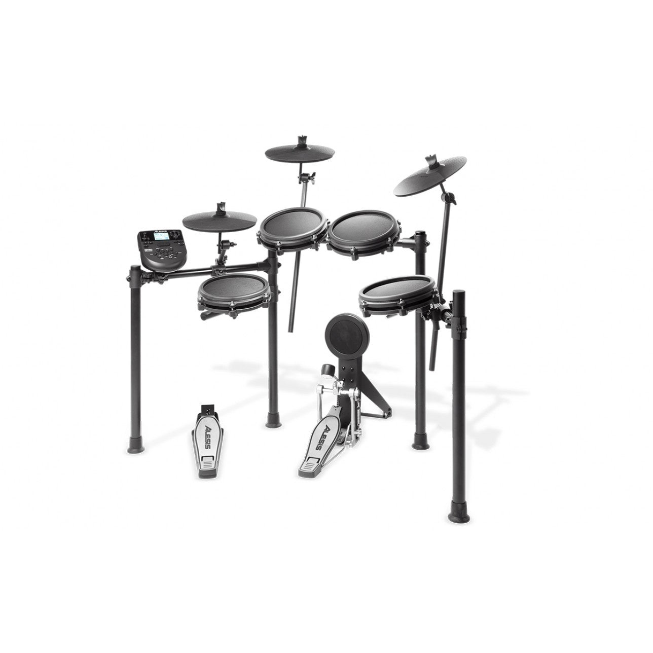 Alesis Nitro Mesh Eight Piece Electronic Drum Kit with Mesh Heads