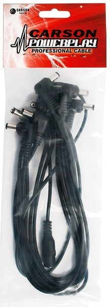 Carson Powerplay 1 in / 6 out DC Cable