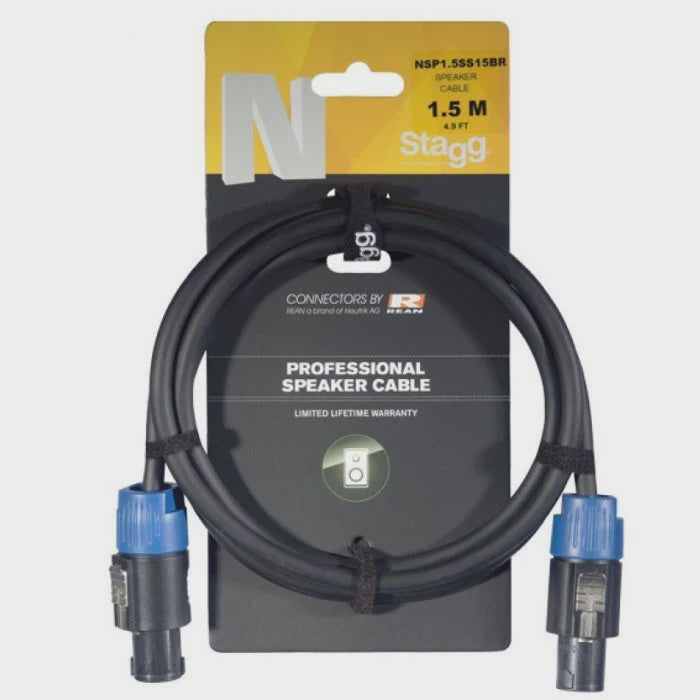 Stagg Speakon to Speakon Cable 1.5m