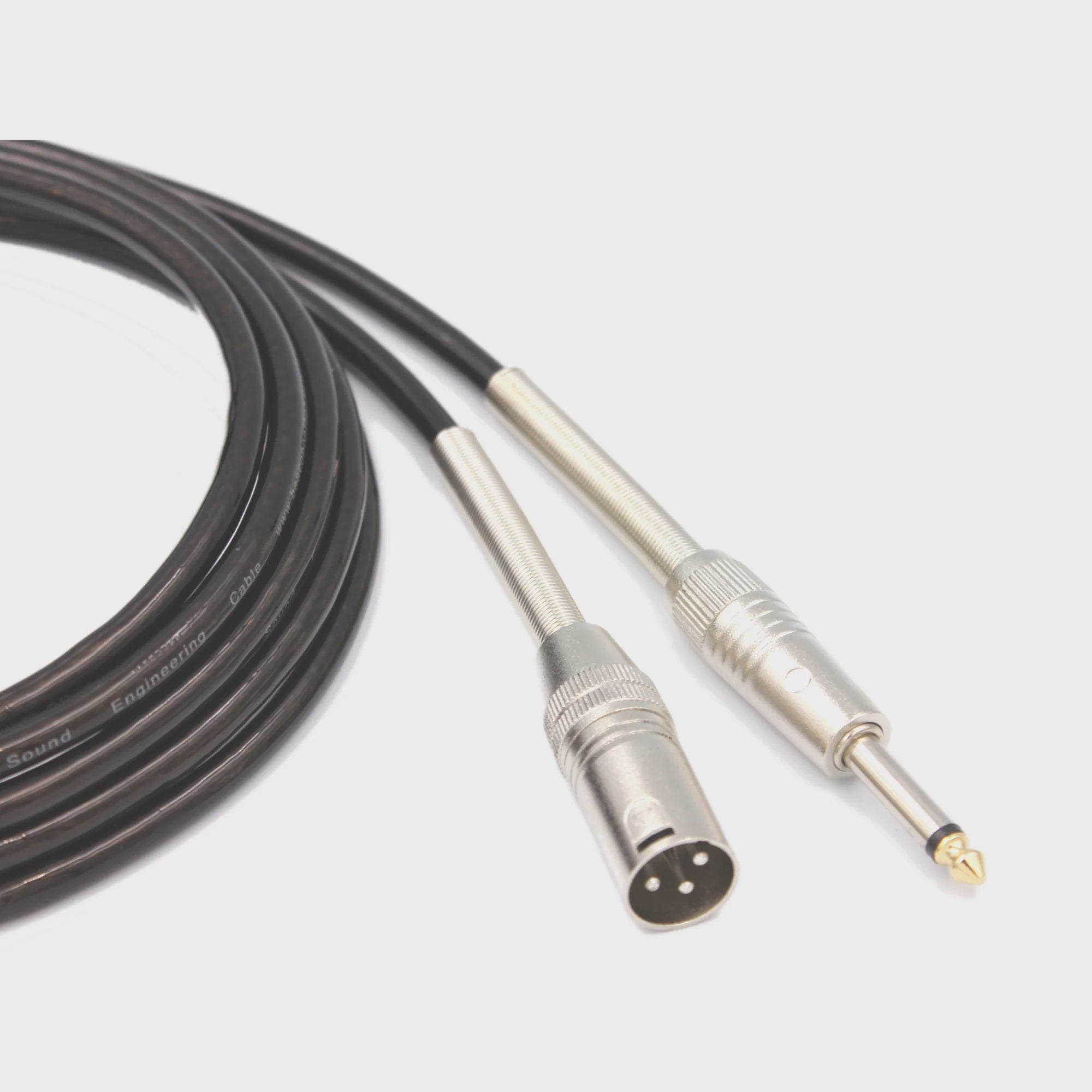 Australian Monitor 6.5" Stereo Jack to XLR Male 1m