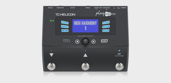 TC Helicon Play Acoustic Vocal & Guitar Processor Pedal