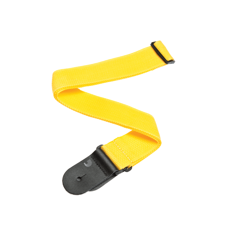 D’addario Planet Waves Polypropylene Guitar Strap – Yellow