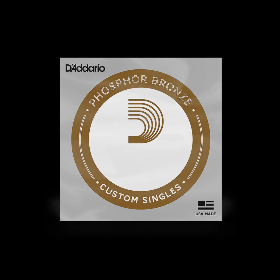 Dunlop Phosphor Bronze Wound Acoustic Guitar Single String - PB027 .027