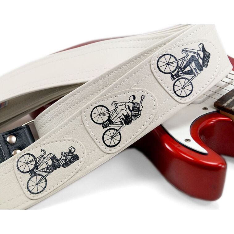 Bicycle Crew Guitar Strap - Artist Series Dave Van Patten