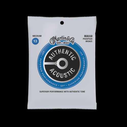 Martin Acoustic Guitar Strings - Medium 13-56
