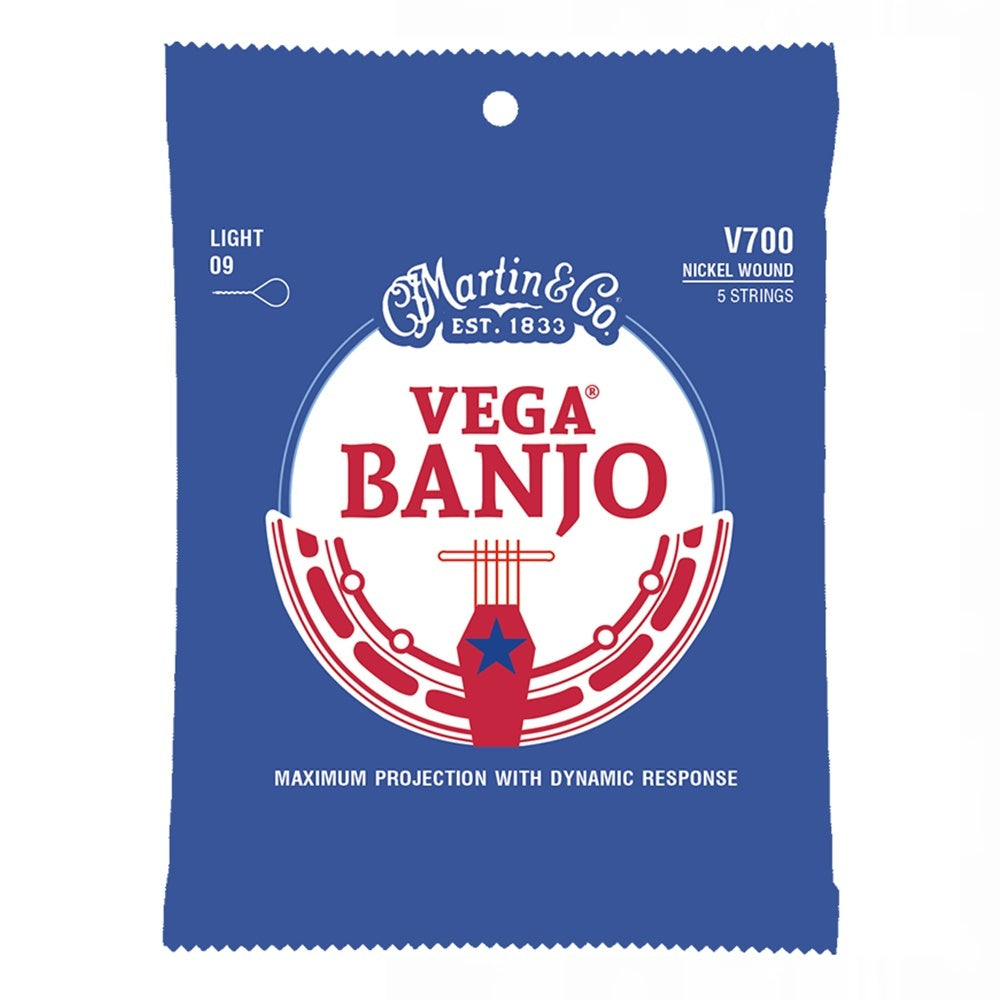 Martin Vega 5-String Banjo Strings (V700) - 09-20
