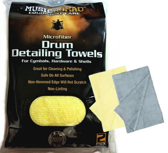 Music Nomad Drum Detail Towels