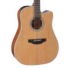 Takamine GD20CE-NS Solid Cedar Dreadnought Acoustic Electric Guitar Natural Satin