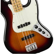 Fender Player Jazz Maple FB 3-Colour Sunburst Bass Guitar