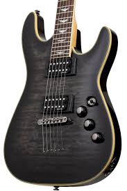 Schecter Omen Extreme 6 See Through  Black