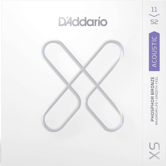 D'Addario XS  11-52 Acoustic Guitar Strings