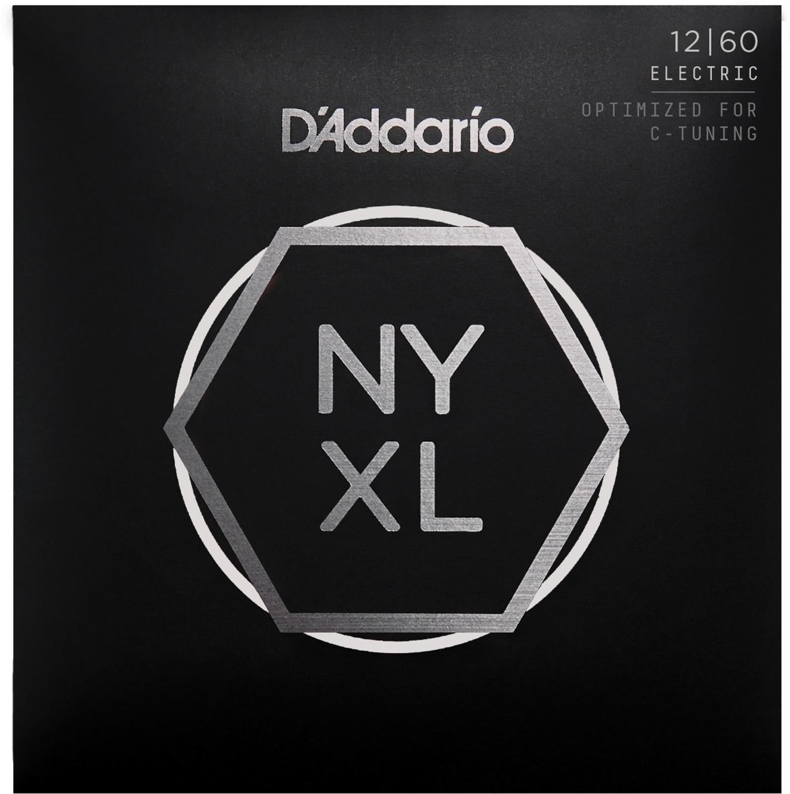 D'Addario NYXL 12-60 Electric Guitar Strings