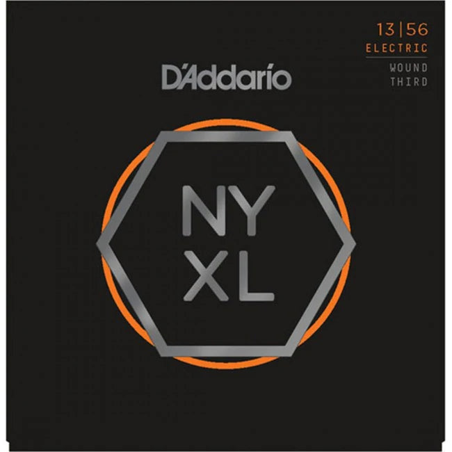 D'Addario NYXL 13-56 Wound Third Electric Guitar Strings
