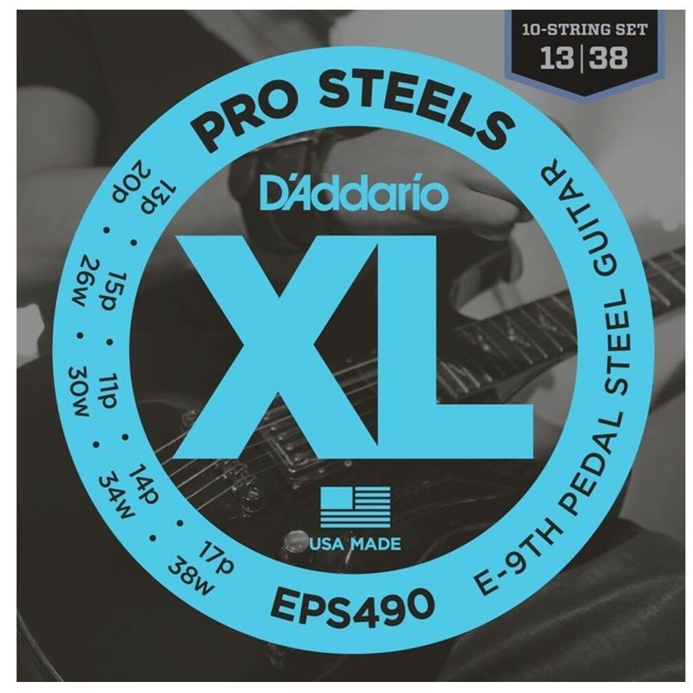 D'Addario EPS490 Pedal Steel Strings