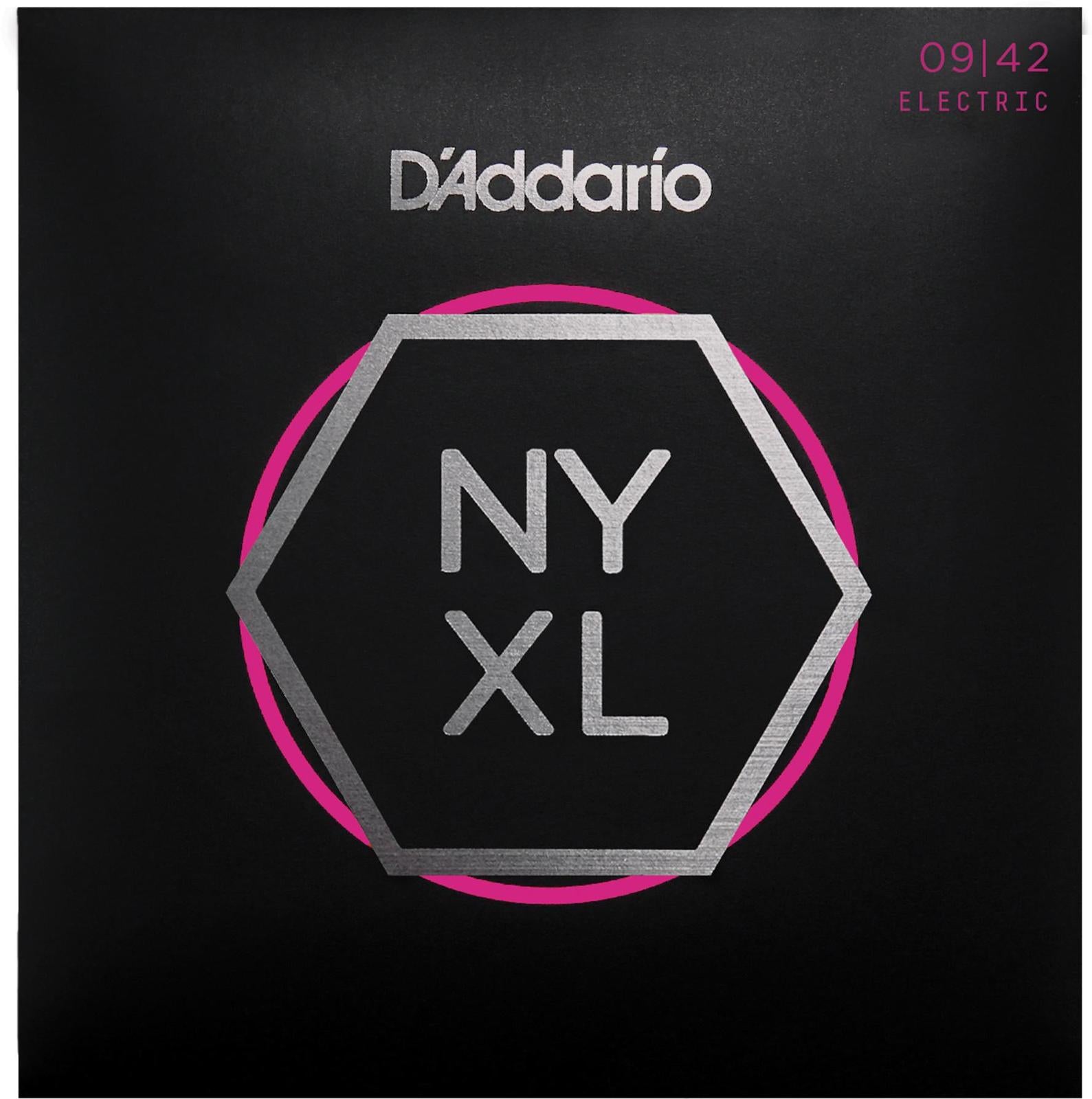 D'Addario NYXL 9-42 Electric Guitar Strings