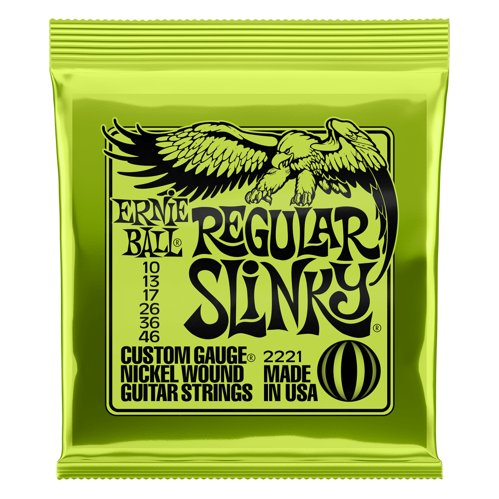 Ernie Ball 10-46 Regular Slinky Electric Guitar Strings