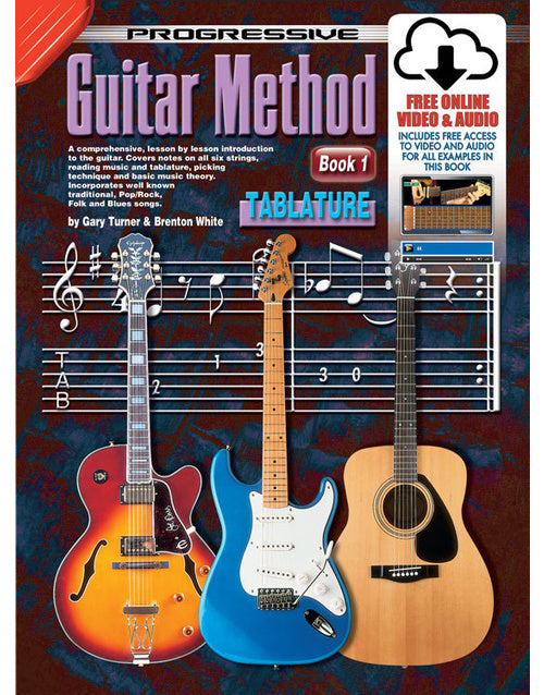 Progressive Guitar Method Tabalature  Book 1