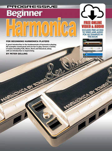 Progressive Beginner Harmonica Book