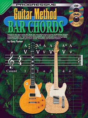 Progressive Guitar Method Bar Chords Book