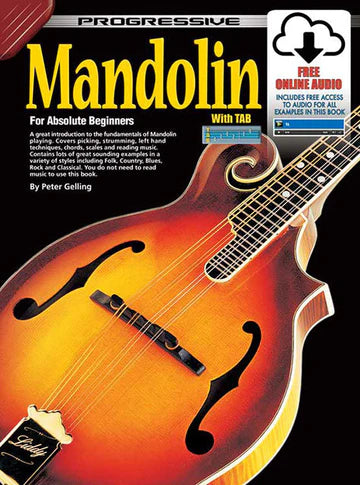 Progressive Mandolin For Absolute Beginners Book