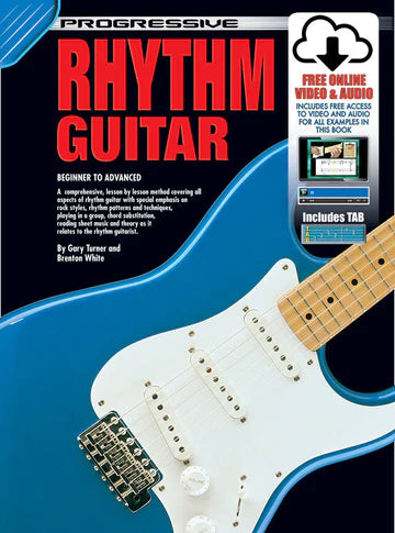 Progressive Rhythm Guitar Beginner To Intermediate Book