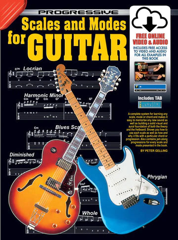 Progressive Scales and Modes for Guitar Book