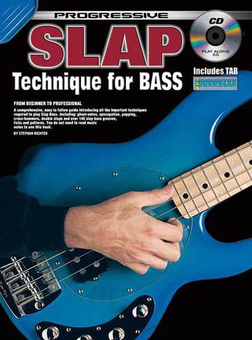 Progressive Slap Techniques For Bass Book