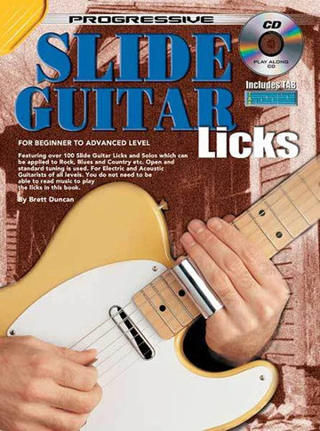 Progressive Slide Guitar Licks Book