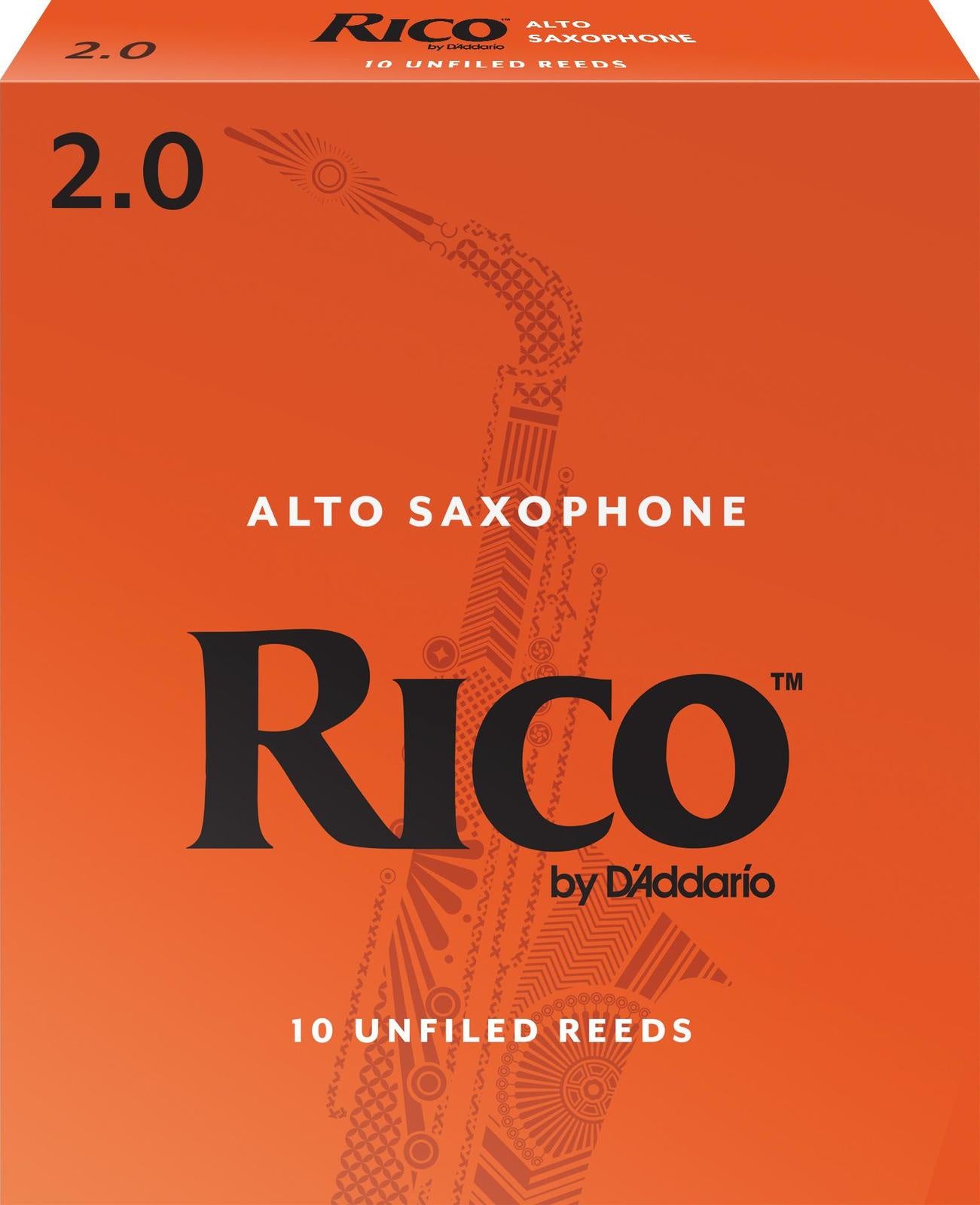 RICO ALTO SAX SINGLE REED - 2.0