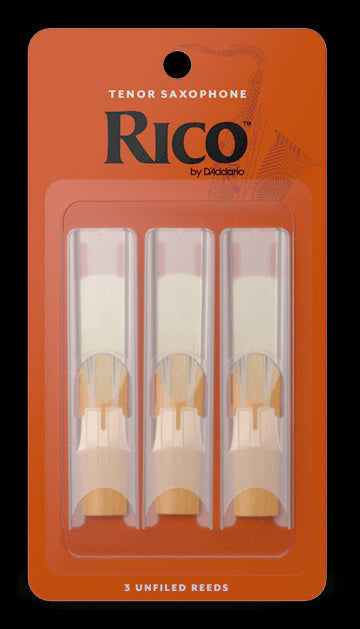 RICO TENOR SAX REED (3 Pack) - 3.0