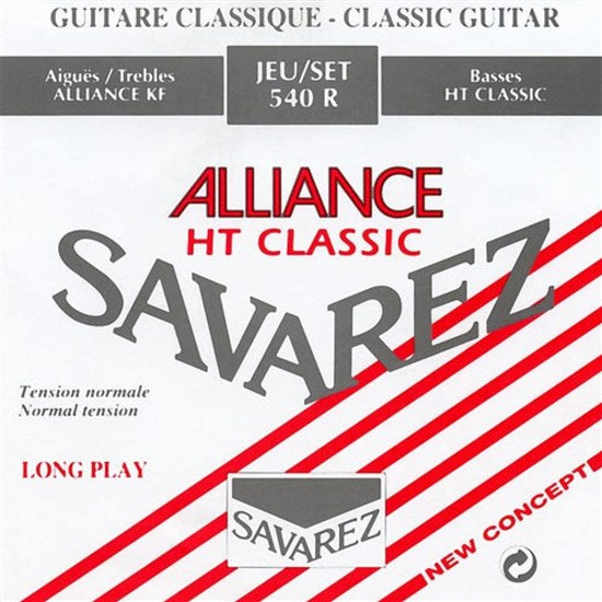 Savarez 540R Alliance Normal Tension Classical Guitar Strings