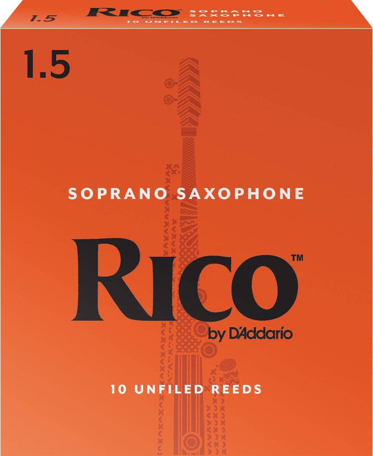 RICO SOPRANO SAX SINGLE REED - 1.5